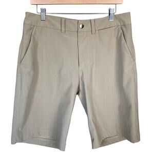 Lululemon men's The Works Short 11" Warpstreme Tofino Sand size 32 EUC
